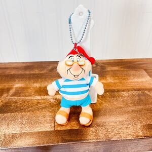 Tokyo Disney Resort Smee Plush Toy Badge Peter Pan Japan Keychain Strap